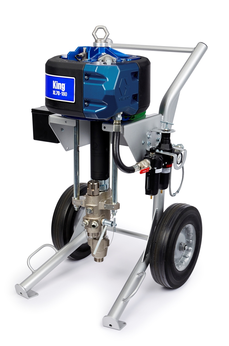 SPRAYER AIRLESS CART GRACO, KING 60:1 6500CC MOTOR K60FH1