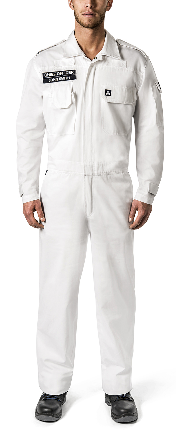 BOILERSUIT COTTON UVPROTECTION, WHITE L