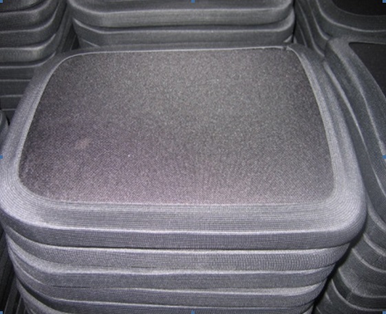 PLATE BULLETPROOF DC3-7, SILICONE CARBIDE CERAMIC 2550G