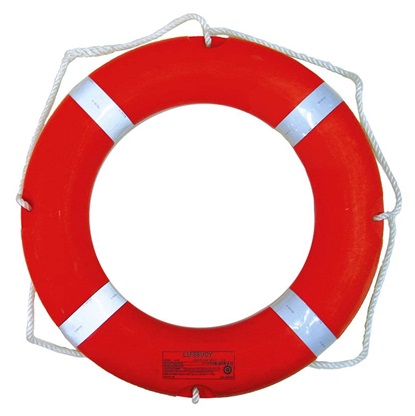 LIFE BUOY WEIGHT OVER 4KGS, MED APPROVED