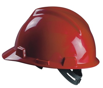 HELMET SAFETY SLOTTED V-GARD