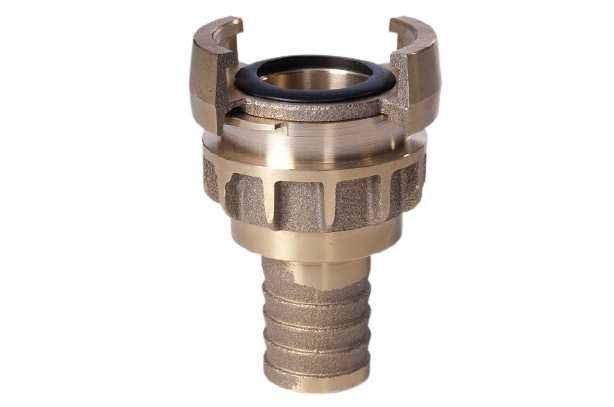 COUPLING HOSE BRASS NOR, 2" (LAS 2) HOSE END 38MM