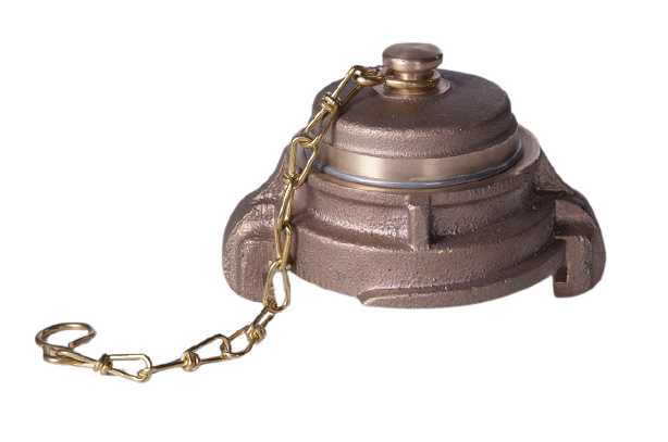 CAP HOSE COUPLING BRASS, GOST 2 LUGS/2-1/2" LUG 96MM