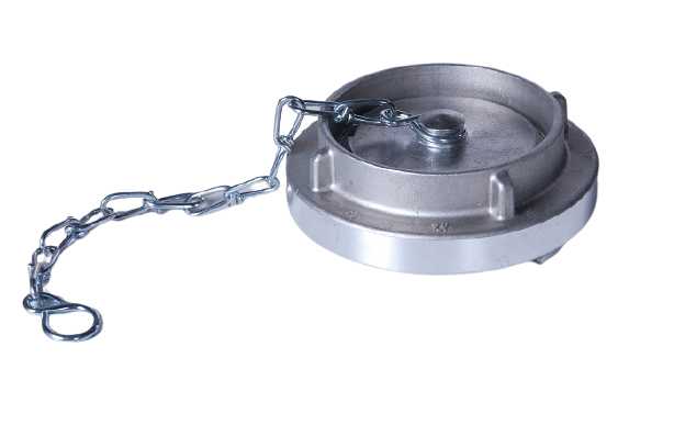 CAP HOSE COUPLING ALUMI 2-1/2", STORZ-65 LUG 81MM SM715881