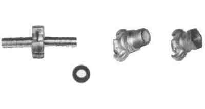COUPLING UNIVERSAL AIR HOSE, HOSE END 25MM