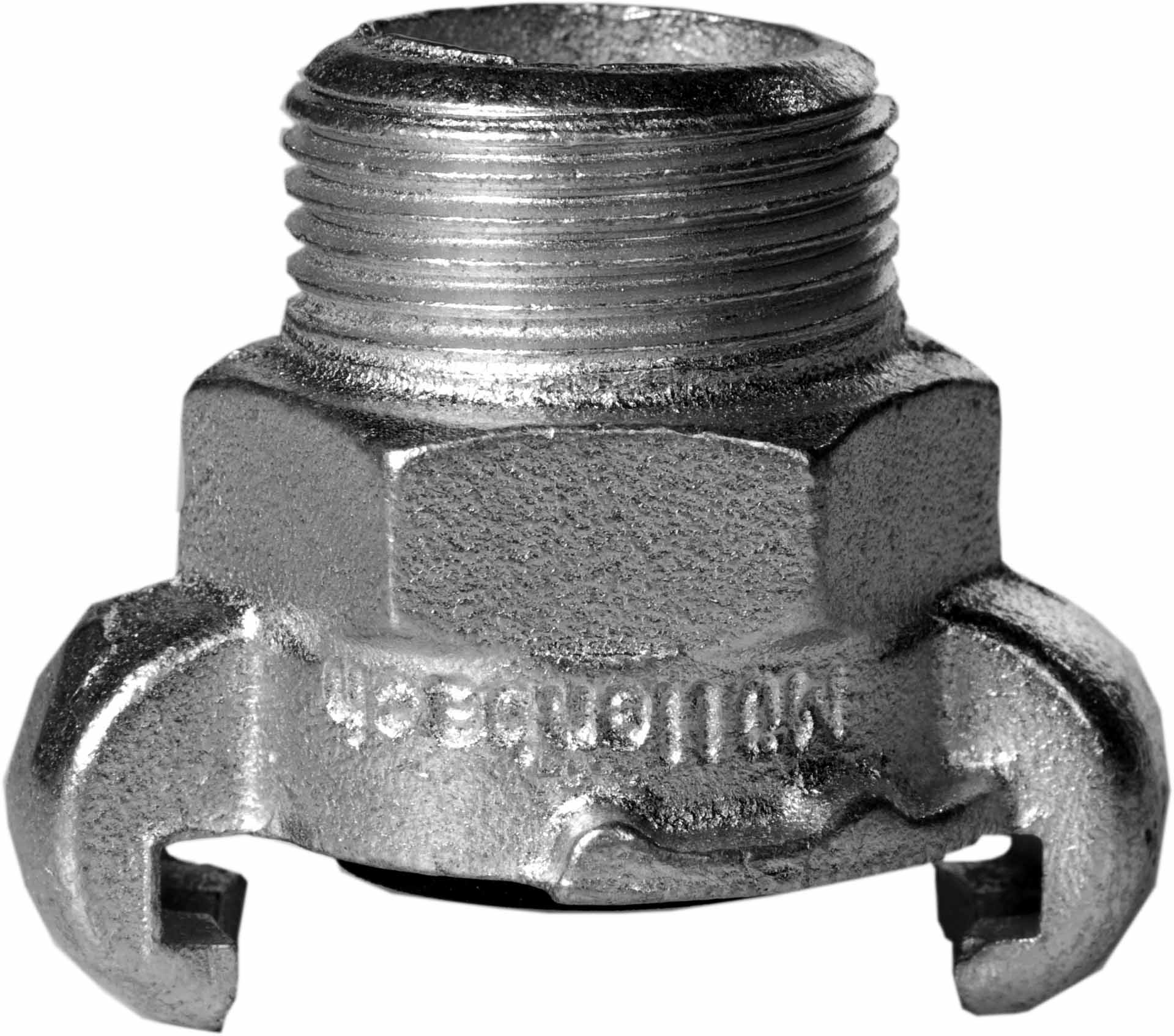 ADAPTER AIR HOSE CAST IRON, LUG 42MM 1/2" BSP MALE