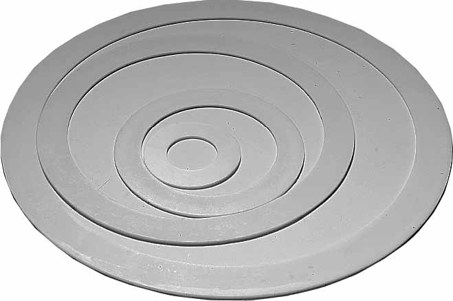 GASKET F/CAM&GROOVE COUPLING, ENVELOPPE CLOSED PTFE 2"