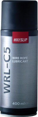 LUBRICANT WIRE ROPE WRL-C5, MOLYSLIP 400ML(AEROSOL)