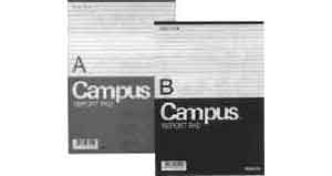 REPORTING PAD LINED B-5, 251X178MM