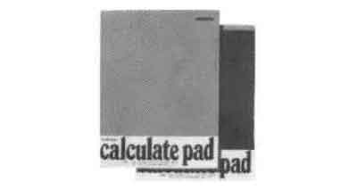 SCRATCH PAD LINED ROUGH A-4, 297X210MM