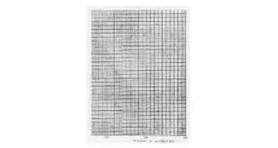 SECTIONED PAPER 1MM MESH A-4, 50SHT
