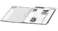 FILE HARD COVER WITH 2-RINGS, B5-S 267X230X50MM