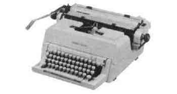 TYPEWRITER OFFICE MANUAL, 330MM ELITE