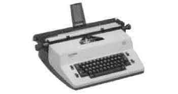 TYPEWRITER OFFICE ELECTRIC, 385MM ELITE AC110V