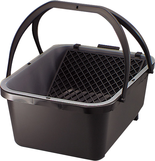 PAINT BUCKET WITH STRAINER, PLASTIC FOR 180MM PAINT ROLLER
