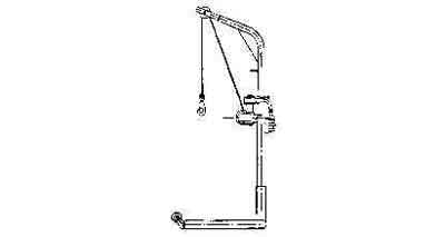 WINCH PNEUMATIC DRIVEN, CAPACITY 100KGS
