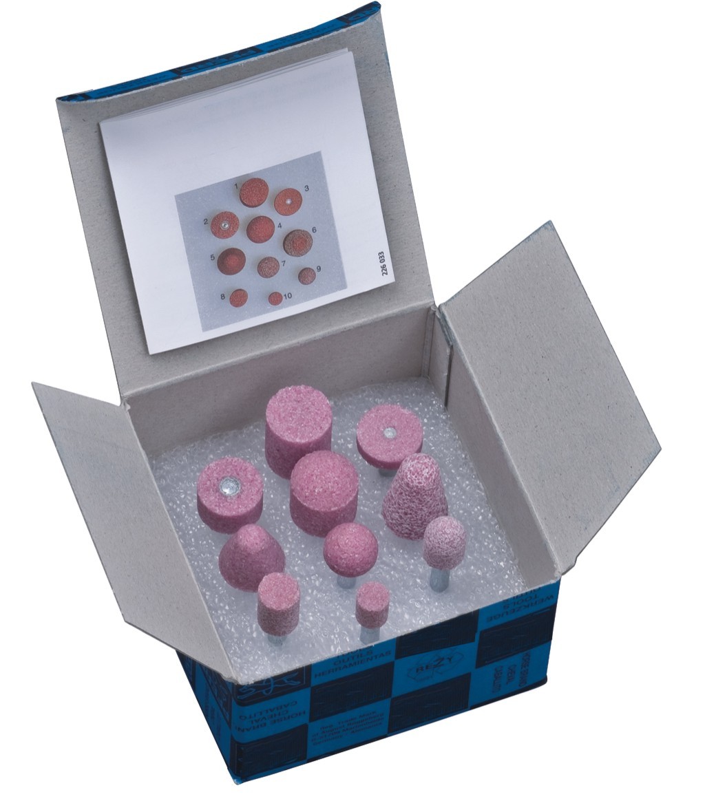 GRINDING PIN SET FOR DERUSTING, BRUSH #SST-SET-2001OG
