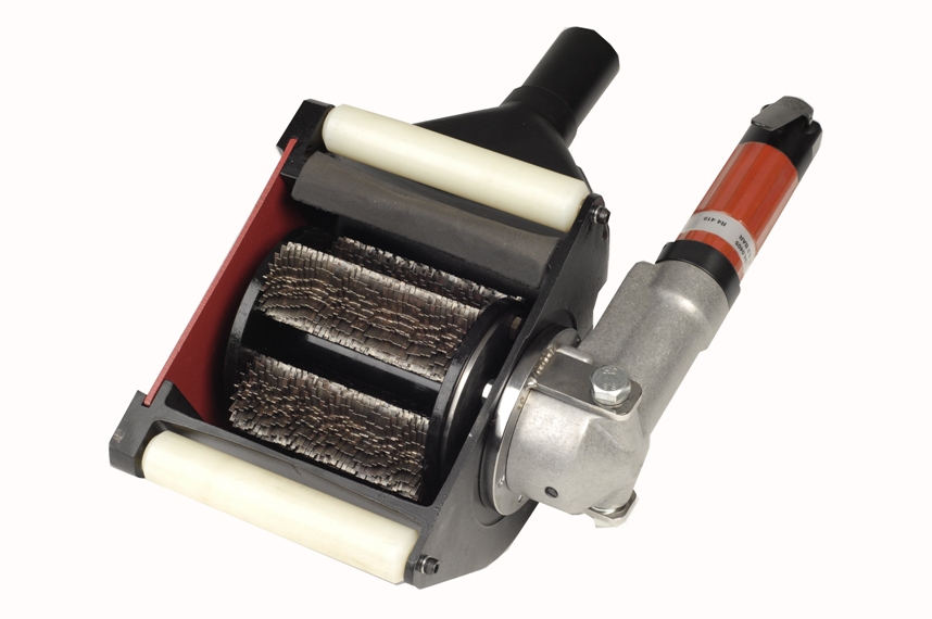 SCALER DECK HAND-HELD AIR, 4" W/CUTTERS TRELAWNY 194.C405