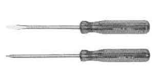 SCREWDRIVER PLASTIC HANDLE, NON-INSULATED SLOTTED 8X150MM