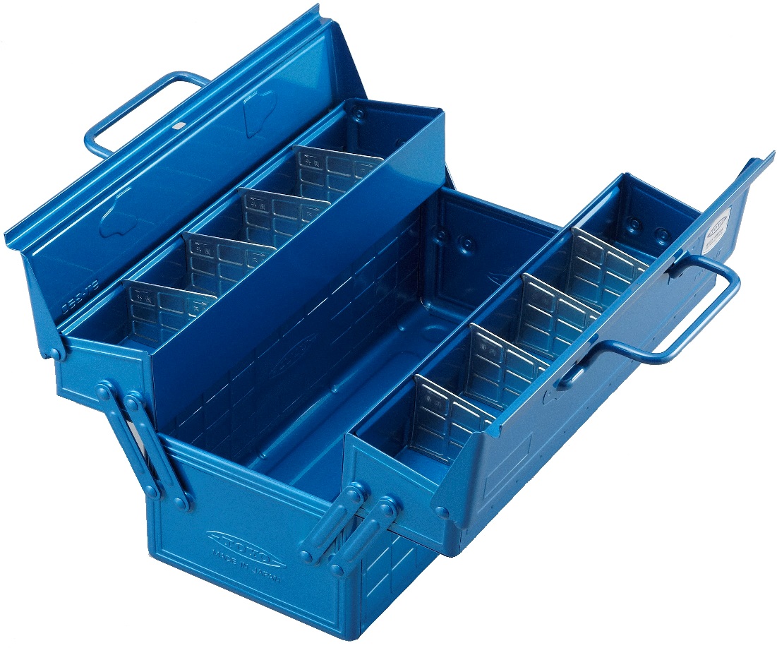 TOOL BOX V-TYPE STEEL, 540X210X190MM