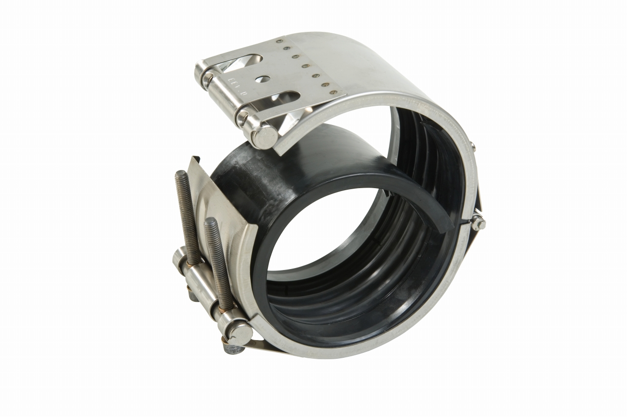 PIPE CLAMP STRAUB 125A, RUBBER (EPDM) SLEEVE