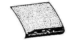 SILICON PAPER WATER-PROOF, ABRASIVE 230X280MM GRIT #280