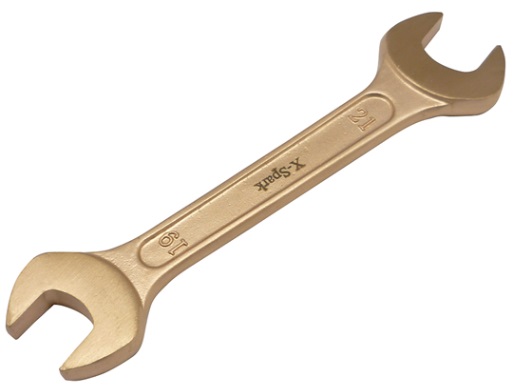 WRENCH DOUBLE OPEN END 35X41MM, NON-SPARK BERYLLIUM COPPER