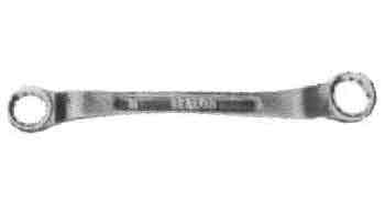 WRENCH 12P SPECIAL ALUM BRONZE, DOUBLE OFFSET NO-SPARK 17X19MM
