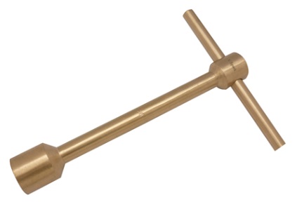 WRENCH T-TYPE BOX NON-SPARK, BERYLLIUM COPPER ALLOY 19MM