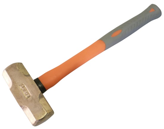HAMMER D'BLEFACE HANDLE 3.63KG, NON-SPARK BERYLLIUM COPPER