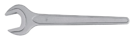 WRENCH SINGLE OPEN END 10MM, STAINLESS STEEL