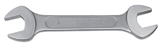 WRENCH DOUBLE OPEN END 34X36MM, STAINLESS STEEL