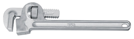 WRENCH PIPE STRAIGHT 1200MM, STAINLESS STEEL
