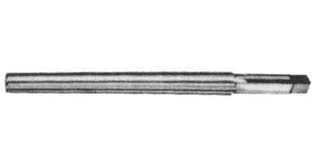 REAMER TAPER PIN AMERICAN, STANDARD STRAIGHT FLUTE #10