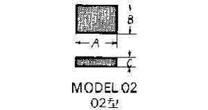 CARBIDE TIP #02-0 10X6X3MM