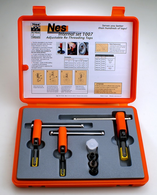 THREAD REPAIR TOOL SET #1000, EXTERNAL 4-18/17-38 2'S