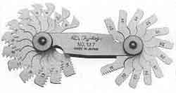 SCREW PITCH GAUGE #ISO, METRIC 60DEG 0.2-6.0 PITCH