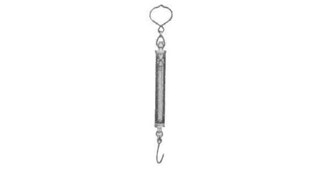 SPRING BALANCE TUBULAR, HAND TYPE CAPACITY 2KGS