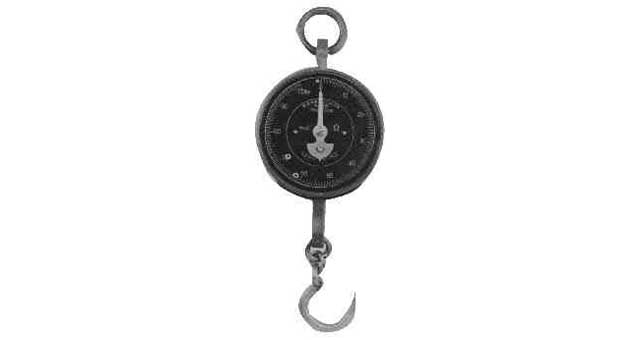 SPRING BALANCE DIAL HOOK TYPE, CAPACITY 160KGS