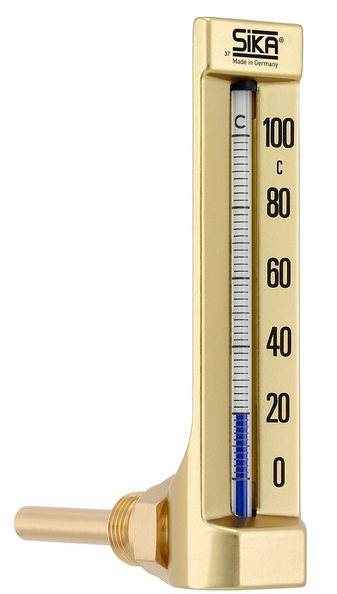 THERMOMETER SIKA 272B 200X36MM, PT1/2 0-300DEG.C 100MM-STEM