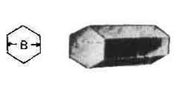 STEEL HEXAGON COLD-FINISHED, 38MM 12FEET