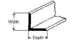 STEEL EQUAL ANGLE HOT-ROLLED, 150X150X15MM 5.5MTR