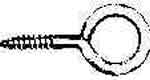 SCREW EYE BRASS NO.12 45MM