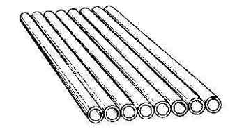 TUBE ALUMI-BRASS 15A (METRIC), 20X1MM