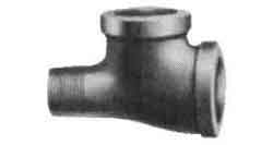 TEE SERVICE MALLEABLE CAST, IRON BLACK 3