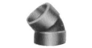 ELBOW STEEL 45DEG 2-1/2, THREADED FOR H.P. PIPE FITTING