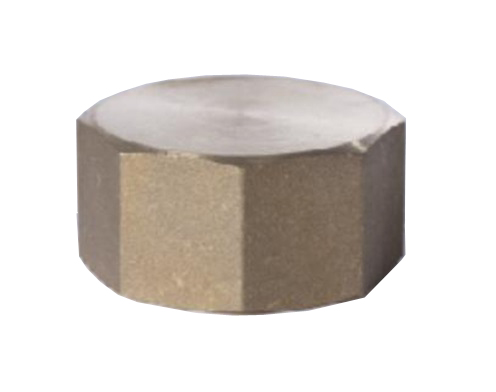 CAP BRASS 1/2 THREADED