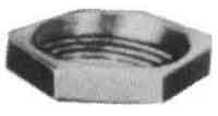 LOCK NUT BRASS 1/2 THREADED