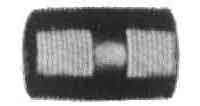 NIPPLE SHORT BRASS 2 THREADED