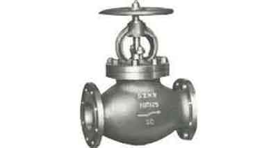 GLOBE VALVE CAST-STEEL FLANGED, F7319 10KG-125MM